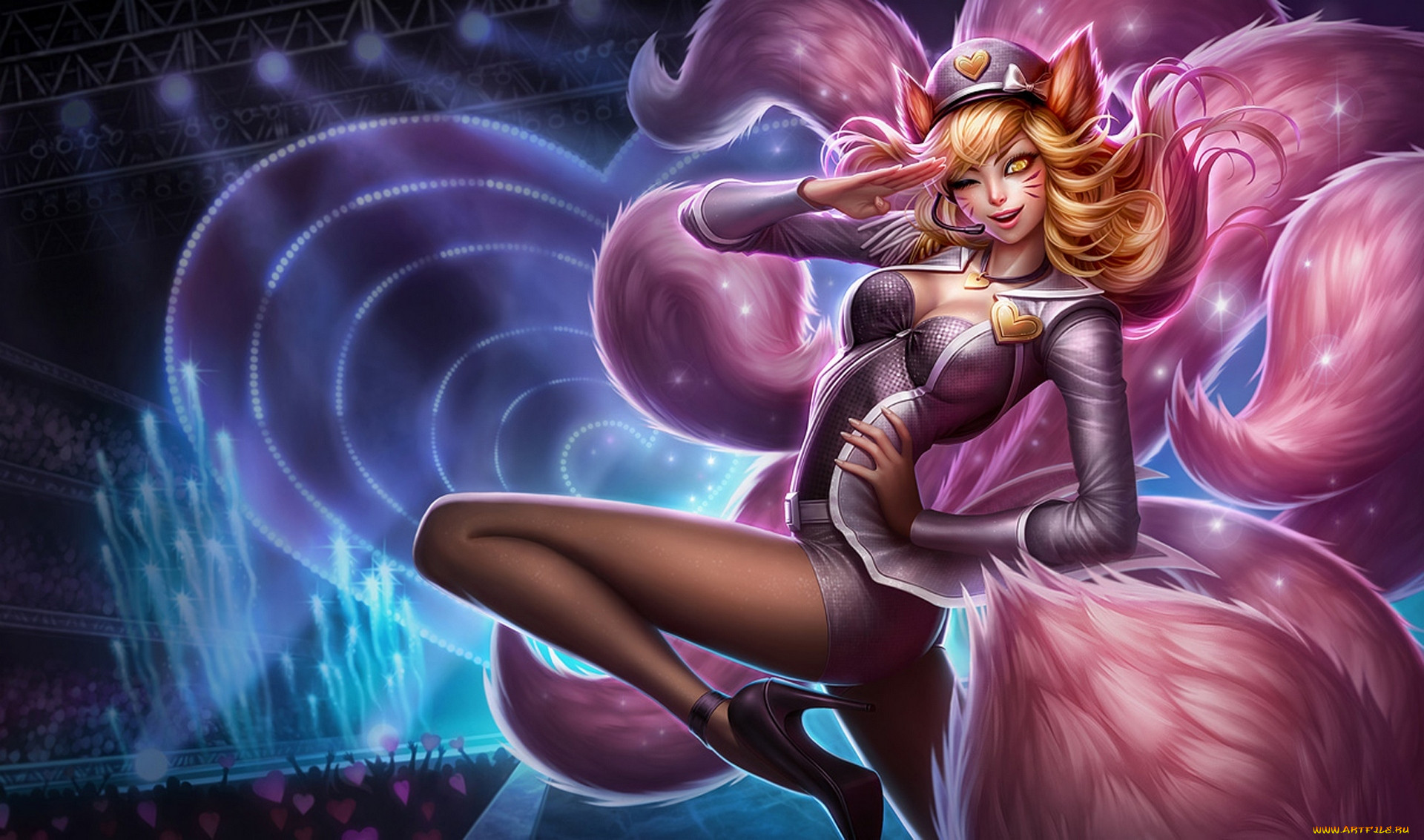  , league of legends, , nine-tailed, fox, ahri, league, of, legends, 